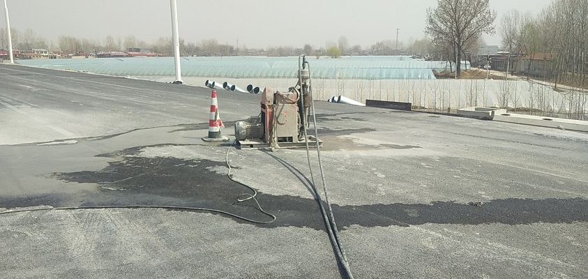 廊坊道路回填土下沉注浆